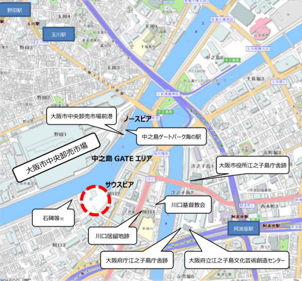 安治川左岸中之島GATEターミナル整備・管理運営事業