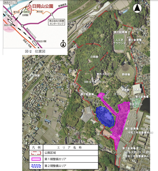 日岡山公園再整備賑わい拠点創出・管理運営事業